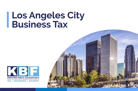 los angeles business tax rate